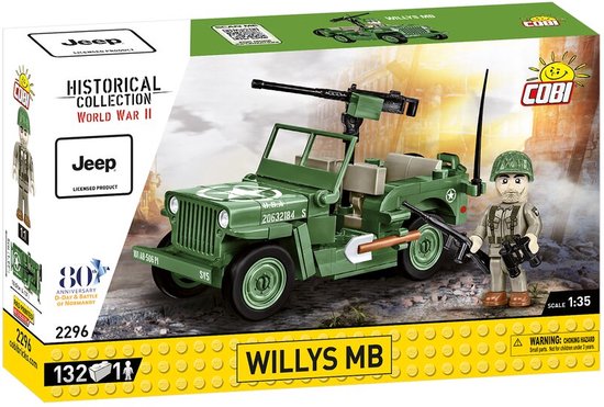 COBI Willys MB & M2 geweer - COBI-2296 van COBI