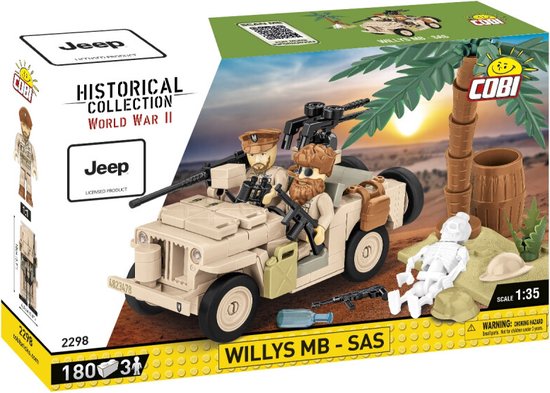 COBI Willys MB-SAS - COBI-2298 van COBI