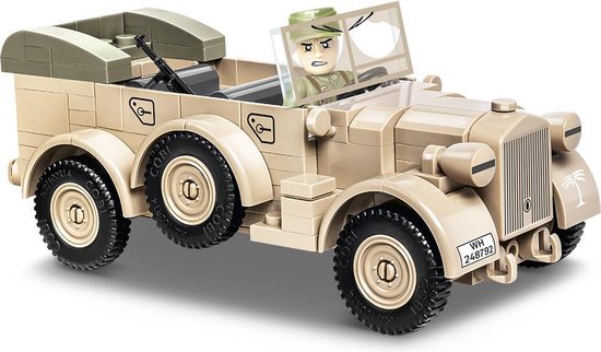 COBI WWII Horch 901 - Constructiespeelgoed - Modelbouw - Auto van COBI