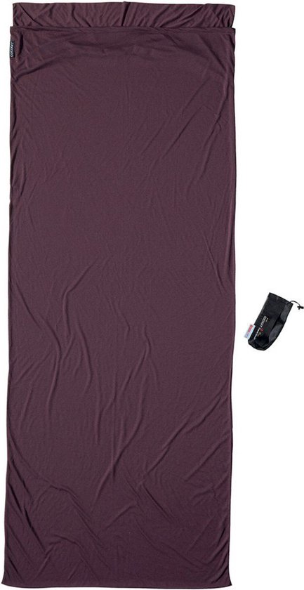 Cocoon TravelSheet - Lakenzak - Performer - Bruin/Paars van Cocoon