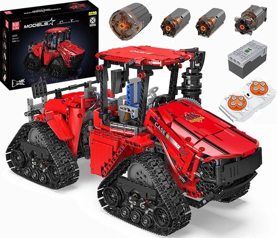 Comnox - Mould King - Technic Crawler Tractor - RC Model - 1698 Stuks - Bouwblokken voor Kinderen en Volwassenen - Lego-Compatibeland van Comnox