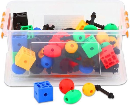 Constructie set 3D 140-delig van Geomag