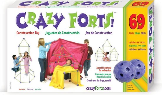 Crazy Forts 69 delige Bouwset van Crazy Forts