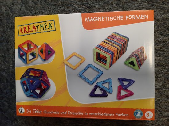 Creathek Magnetische bouwset Vormen van Creathek