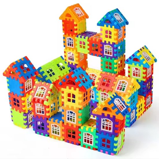 Creatieve 3D Bouwblokken STEM- Educatief Speelgoed voor Kinderen 100 delig van GuassLee