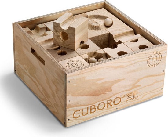 Cuboro Knikkerbaan XL van Merkloos