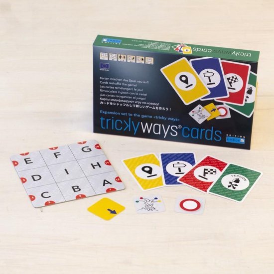Cuboro uitbreiding kaartspel voor Tricky Ways van Cuboro