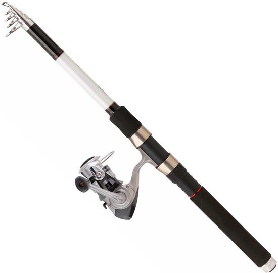 Daiwa Sweepfire Tele+q830fm Draaiende Combo Zwart 2.40 m / 20-40 g van Daiwa