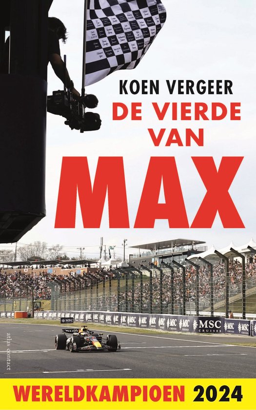 De vierde van Max van Red Bull Racing