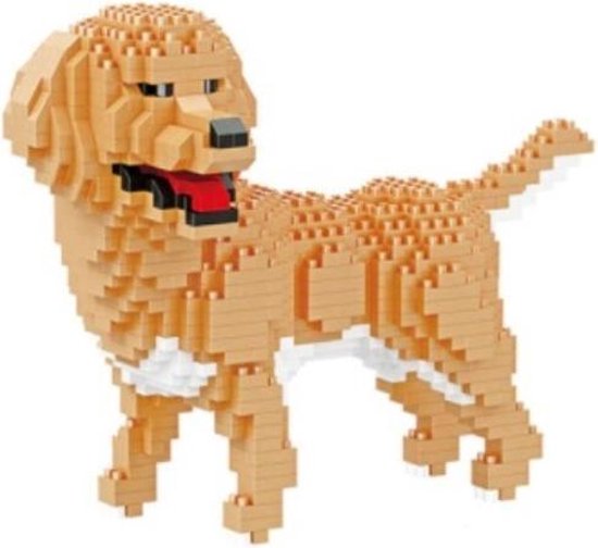 Diamond Bricks Golden Retriever van Nanoblock