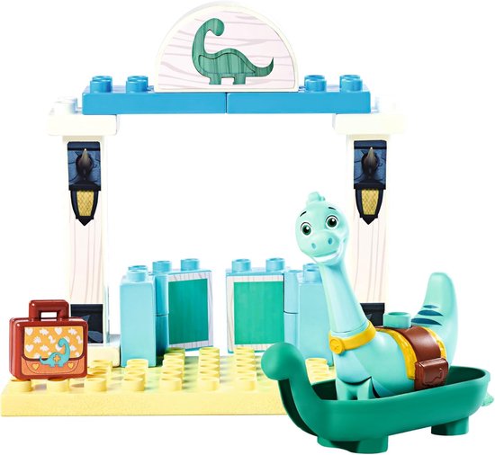 Dino Ranch Broedstation Bouwset met Dinosaurus Figuur - Geschikt voor Kinderen vanaf 18 Maanden van Merkloos