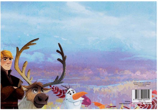 Disney Frozen - Magnetisch Speelboek van Merkloos