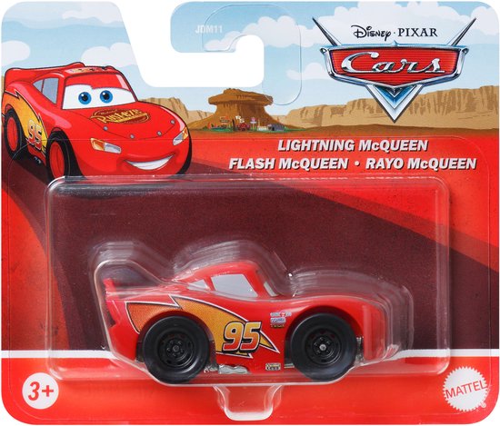 Disney Pixar Cars JDM12, Auto, 3 jaar, Metaal, Rood, Geel van Mattel