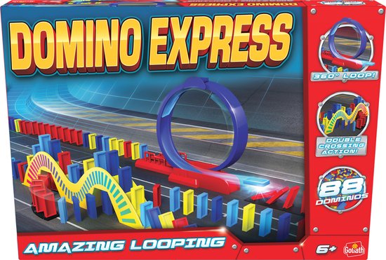 Domino Express Amazing Looping - Bouwset - Dominopakket - Constructiespeelgoed van Domino Express