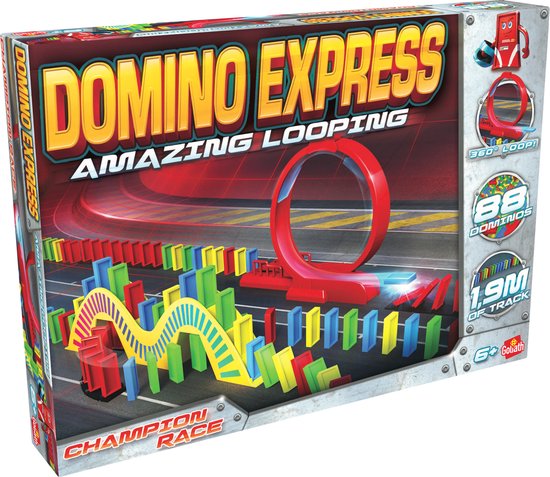 Domino Express Amazing Looping - Bouwset van Goliath