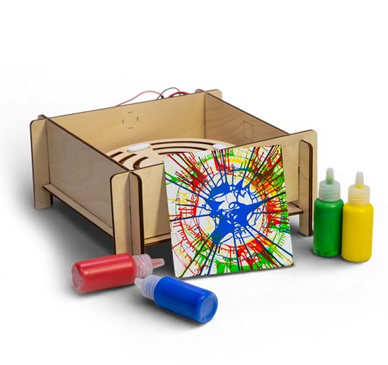 Draaikunst Zappiebox - Educatief Wetenschap & Techniek speelgoed voor 5-9 jaar - Spelend leren - STEM speelgoed - Bouwpakket kinderen van Merkloos