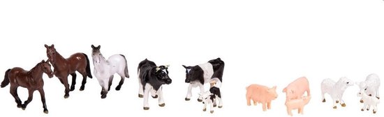 Dutch Farm Speelfiguren - Boederijdieren set voor kinderen vanaf 5 jaar van Dutch Farm