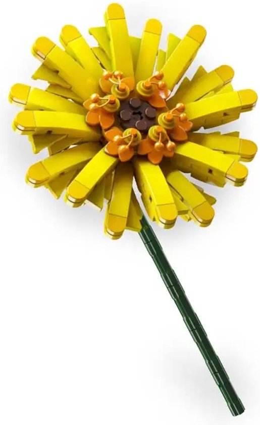 DW4Trading Bloemenboeket Bouwset Afrikaanse Chrysant - 180 Stukjes van DW