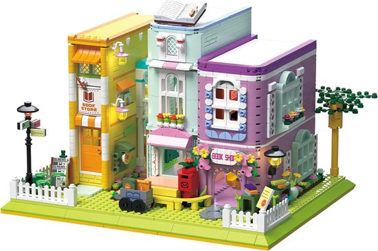 DW4Trading Koffieboekwinkel Coffee Bookstore 1699 Stuks - 27×20×17 cm - Compatibel met Grote Merken van DW