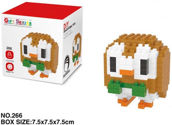 DW4Trading Nanoblocks Miniblocks 25 - Bouwset stenen - 170 stuks - Compatibel met grote merken van DW
