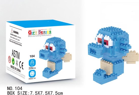 DW4Trading Nanoblocks Miniblocks 29 - Bouwset stenen - 229 stuks - Compatibel met grote merken van DW