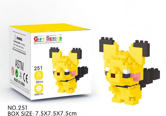 DW4Trading Nanoblocks Miniblocks 53 - Bouwset stenen - 160 stuks - Compatibel met grote merken van DW