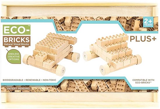 Eco-Bricks plus - 42 stuks van Biobuddi.