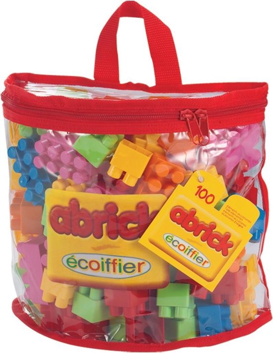 écoiffier Abrick: Bouwblokken 100-delig van Ecoiffier