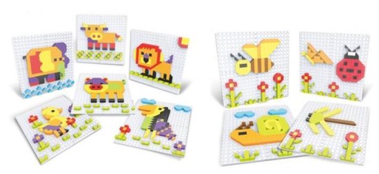 Eddy Toys Puzzelkunst Kunststof 319-delig van Eddy Toys