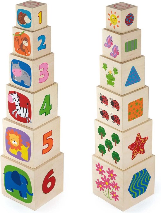 Educatief Spel - Stapelkubus van Educa