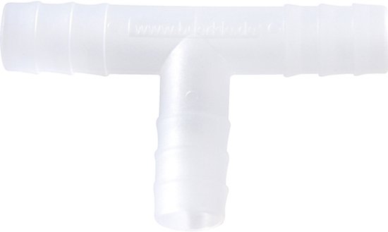 Eduplay T-connector transparant speelgoed accessoire voor buizen. van Merkloos
