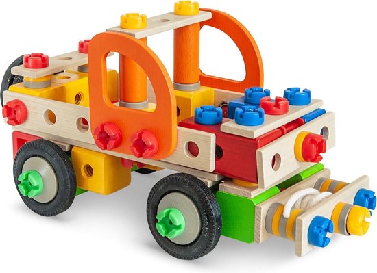 Eichhorn Constructor 4in1 Kraanwagen, 170dlg. van Eichhorn