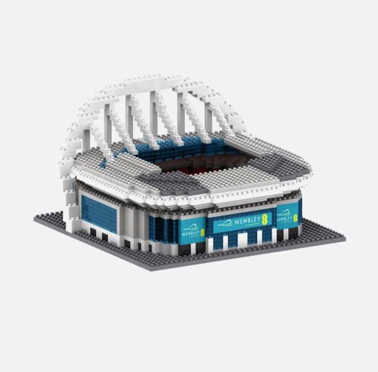 Engeland - 3D Mini BRXLZ miniatuur stadion - Wembley Stadium - 18x13x8 centimeter van FOCO