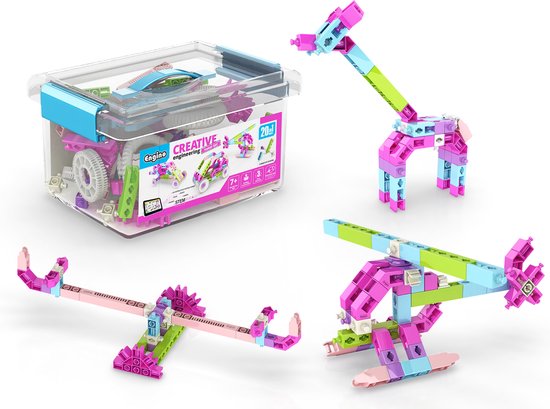 Engino Maker Girl 20 Modellen van Engino