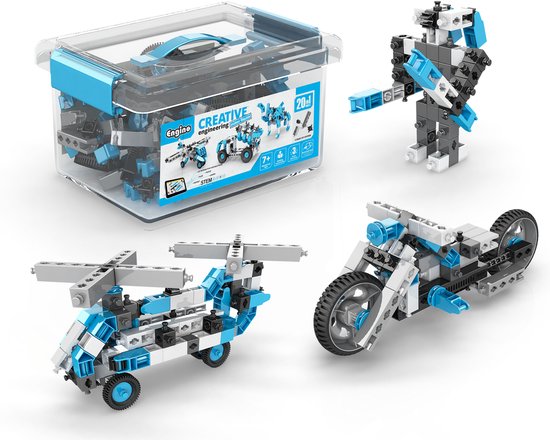 Engino Maker Master 20 Modellen van Engino