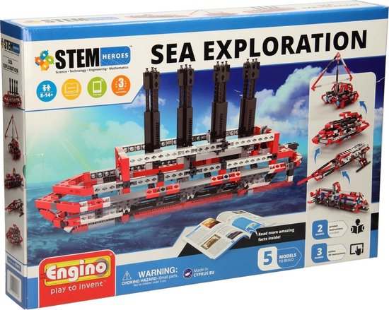 Engino STEM Heroes - Zeeonderzoek van Engino