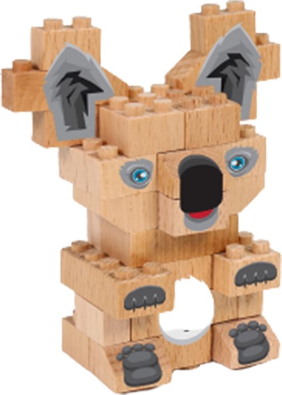 FabBrix - Houten speelgoedstenen - WWF Koala van FabBrix