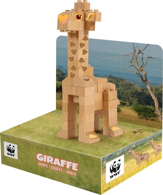 FabBrix WWF Giraffe - 10% wordt gedoneerd aan WWF van FabBrix