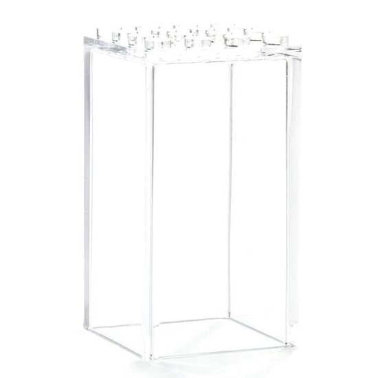 Fabiox doosje met 4 transparante display voor mini figuren (zoals lego of mega bloks ) van Fabiox
