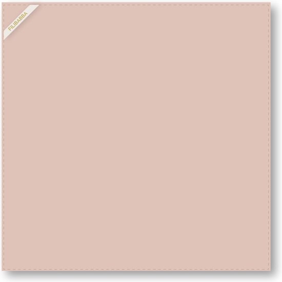 Filibabba hydrofiele doek 65x65 - peach whip / roze van Filibabba