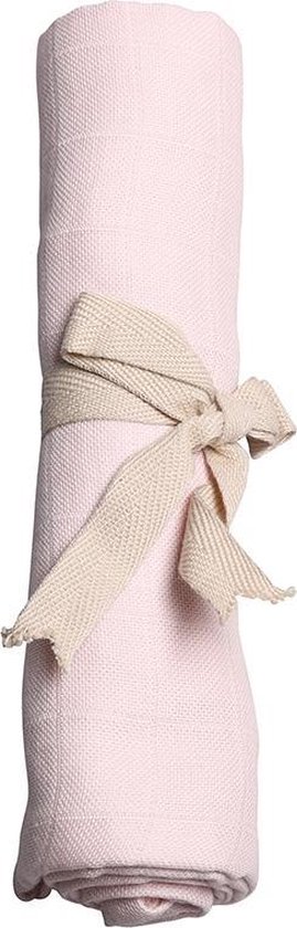 Filibabba - Hydrofiele doek - Light rose 65x65 cm van Filibabba