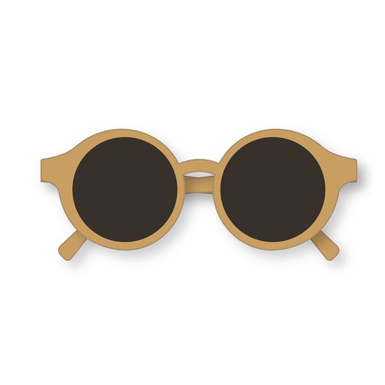 Filibabba - Zonnebrillen voor kinderen van gerecycleerd plastic - Honey Gold van Filibabba