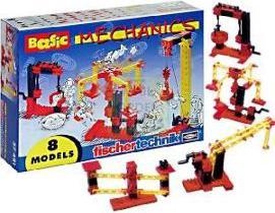 Fischer Technik Basic Mechanics - 8 Models van Fischer