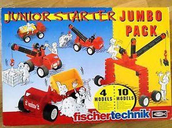 Fischer technik junior starterset jumbo pack van Fischer