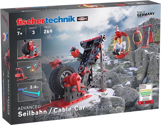 Fischertechnik Advanced - Kabelbaan, 269dlg. van Fischer