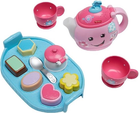 Fisher-Price Leerplezier Goede Manieren Theeservies - Speelgoedservies van Fisher-Price