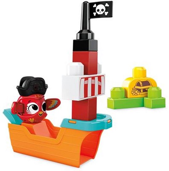 Fisher-Price Mega Bloks Peek a Blocks - piraten schip van Fisher-Price