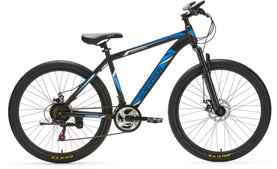 Generation Mountainbike 26 inch Blauw/Zwart van Houten