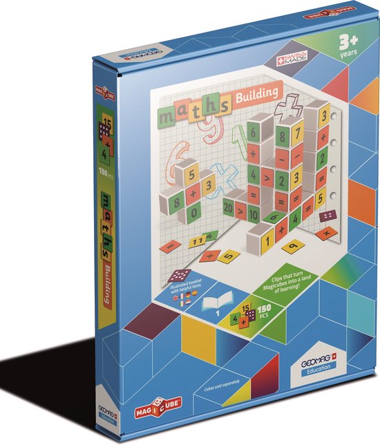 Geomag Education Set MagiCube Maths Building van Geomag