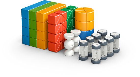 Geomag Geomag Magicube 4 Shapes Recycled Bulk 128 pcs van Geomag